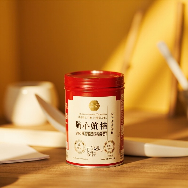 给爸妈备的那罐驼乳粉，我先把三把刻度量了一遍