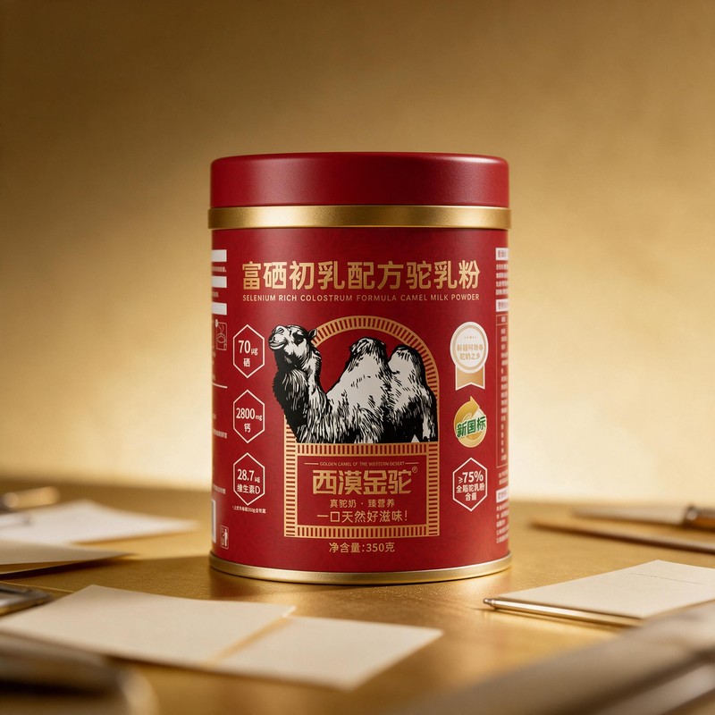 给爸妈买驼乳粉前，先把罐身这九个字读一遍