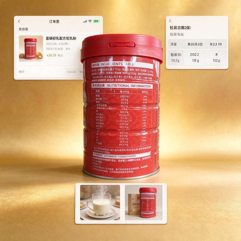 收到驼乳粉先别急，三份证据让反馈不再反复